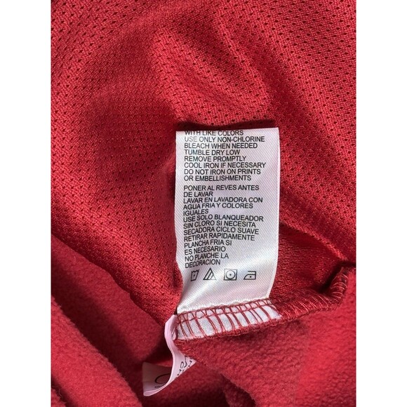 NHL Chicago Blackhawks Men's XL Red Full Zip Lightweight Jacket Polyester Lined - Picture 7 of 10